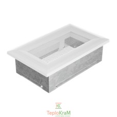 Вентиляционная решетка Kratki Oskar 117OB 11x17 см, белая
