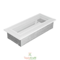 Вентиляционная решетка Kratki Oskar 24OB 11x24 см, белая