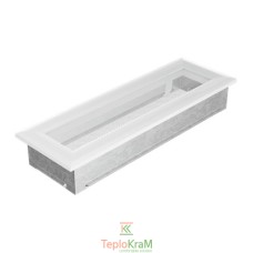 Вентиляционная решетка Kratki Oskar 32OB 11x32 см, белая