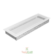 Вентиляционная решетка Kratki Oskar 49OB 17x49 см, белая