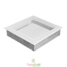 Вентиляционная решетка Kratki Oskar 22OB 22x22 см, белая