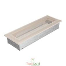 Вентиляционная решетка Kratki Oskar 32OK 11x32 см, кремовая