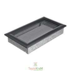 Вентиляційна решітка Kratki Oskar 30OG 17x30 см, графітова