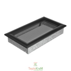 Вентиляционная решетка Kratki Oskar 30OC 17x30 см, черная