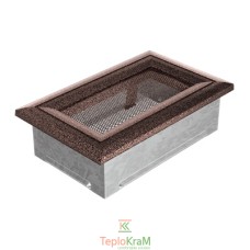 Вентиляційна решітка Kratki Oskar 117OMI 11x17 см, мідна