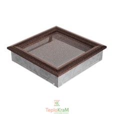 Вентиляційна решітка Kratki Oskar 22OMI 22x22 см, мідна