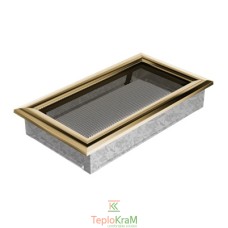 Вентиляционная решетка Kratki Oskar 30O 17x30 см, золото (гальвиническая)