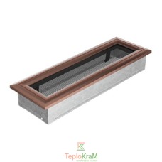 Вентиляционная решетка Kratki Oskar 32OM 11x32 см, медная (гальвиническая)