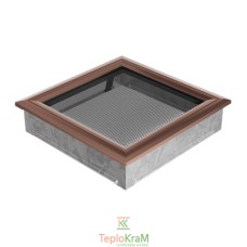 Вентиляционная решетка Kratki Oskar 22OM 22x22 см, медная (гальвиническая)