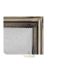 Вентиляційна решітка Kratki 22R 22x22 см, рустикальна