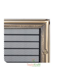 Вентиляционная решетка Kratki 22RX 22x22 см, рустикальная, с жалюзи