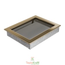Вентиляционная решетка Kratki 22/30Z 22x30 см, позолоченная