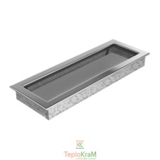 Вентиляционная решетка Kratki 49N 17x49 см, никелированная