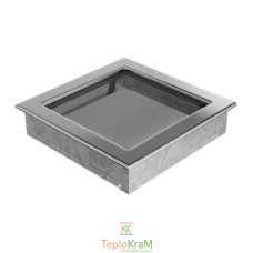 Вентиляційна решітка Kratki 22N 22x22 см, нікельована