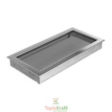 Вентиляционная решетка Kratki 22/45N 22x45 см, никелированная