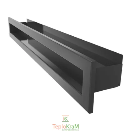 Вентиляційна тунельна решітка Kratki KRATKA/MILA/TUNEL/M 12x90 см, графітова