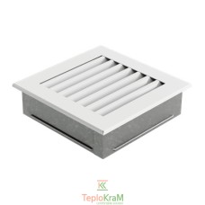 Вентиляционная решетка Kratki 17B/FRESH 17x17 см, белая