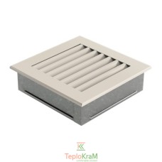 Вентиляционная решетка Kratki 17K/FRESH 17x17 см, кремовая