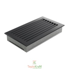 Вентиляционная решетка Kratki 30G/FRESH 17x30 см, графитовая