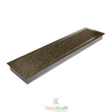 Вентиляционная решетка Kratki 70CZ/FRESH 17x70 см, черно-золотая