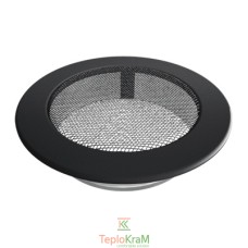 Вентиляционная решетка Kratki круглая FI/150G, графитовая