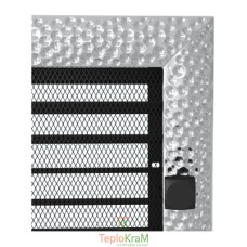 Вентиляционная решетка Kratki VENUS 22VNX 22x22 см, никелированная, с жалюзи