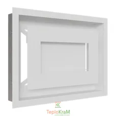 Вентиляційна решітка Kratki 22/30B/WIND 22x30 см, біла