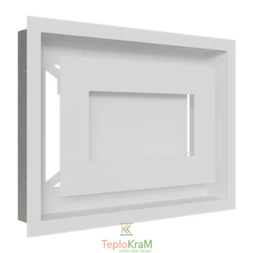 Вентиляційна решітка Kratki 22/30B/WIND 22x30 см, біла