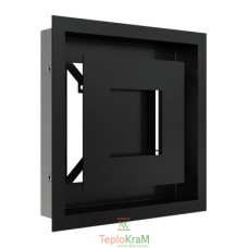 Вентиляционная решетка Kratki 22C/WIND 22x22 см, черная