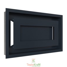 Вентиляційна решітка Kratki 22/37G/WIND 22x37 см, графітова