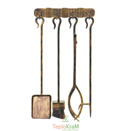 Камінний набір з кованої сталі HANSA Forged Iron (SET 612) 4 предмети