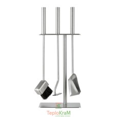 Камінний набір з нержавіючої сталі HANSA Domas Square (SET 650) 3 предмети