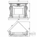 Обудова камінна Фантазія кутова (crema marfil) Браво