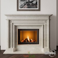 Обудова камінна Рига пряма (crema marfil) Браво