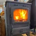 Піч FerGuss MAGMA SD 10,2 кВт, кришка elipsa, з шибером, бічні дверцята