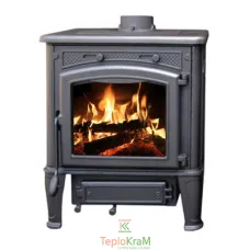 Піч FerGuss MERCURI 10,8 кВт, кришка elipsa, з шибером