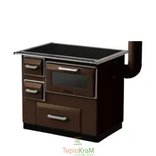 Печь MBS 9 New Line brown 11 кВт правое подключение дымохода