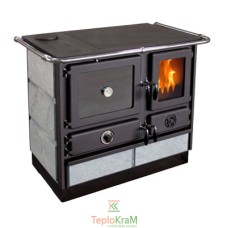 Піч MBS Thermo Magnum black stone 14 кВт ліве підключення димоходу