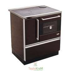 Піч MBS Royal 720 Plus brown 8 кВт праве підключення димоходу