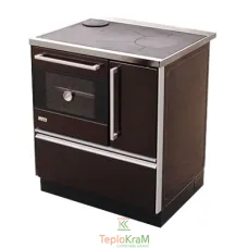 Печь MBS Royal 720 Plus brown 8 кВт левое подключение дымохода