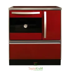 Піч MBS Thermo Royal 720 red 11 кВт ліве підключення димоходу