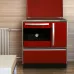 Піч MBS Thermo Royal 720 red 11 кВт ліве підключення димоходу