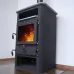 Печь MBS Thermo In black stone 16 кВт верхнее подключение дымохода