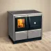 Печь MBS Thermo Rocky gray 25 кВт правое верхнее подключение дымохода