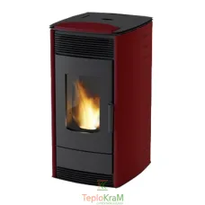Піч MBS Thermo Pellet bordo 12 кВт заднє підключення димоходу