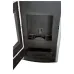 Печь MBS Thermo Pellet gray 12 кВт заднее подключение дымохода