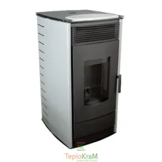 Піч MBS Thermo Pellet gray 18 кВт заднє підключення димоходу
