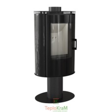 Піч Kratki Koza AB/S/N/O/GLASS/KAFEL/CZARNY 8 кВт