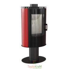 Піч Kratki Koza AB/S/N/O/GLASS/KAFEL/CZERWONY 8 кВт