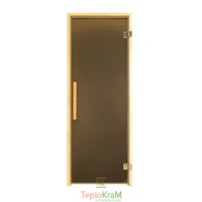 Двері для сауни Sateen Lux Magnetic TESLI 1900x700 мм